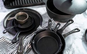 Cast iron cookware