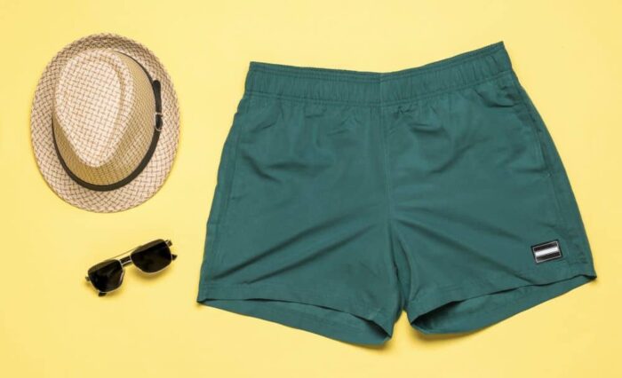 Beach shorts.