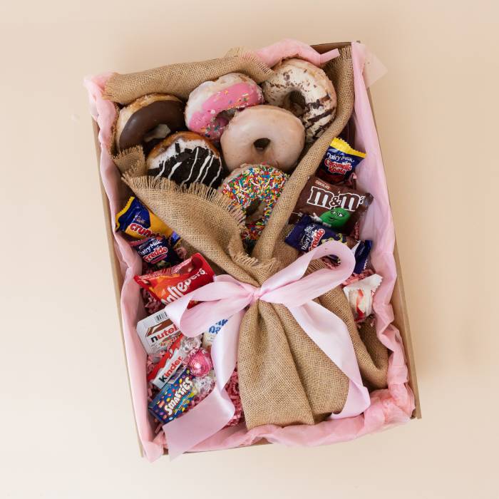 Chocolate Donut Bouquet - Tasty Box