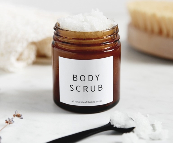 DIY Body scrub.